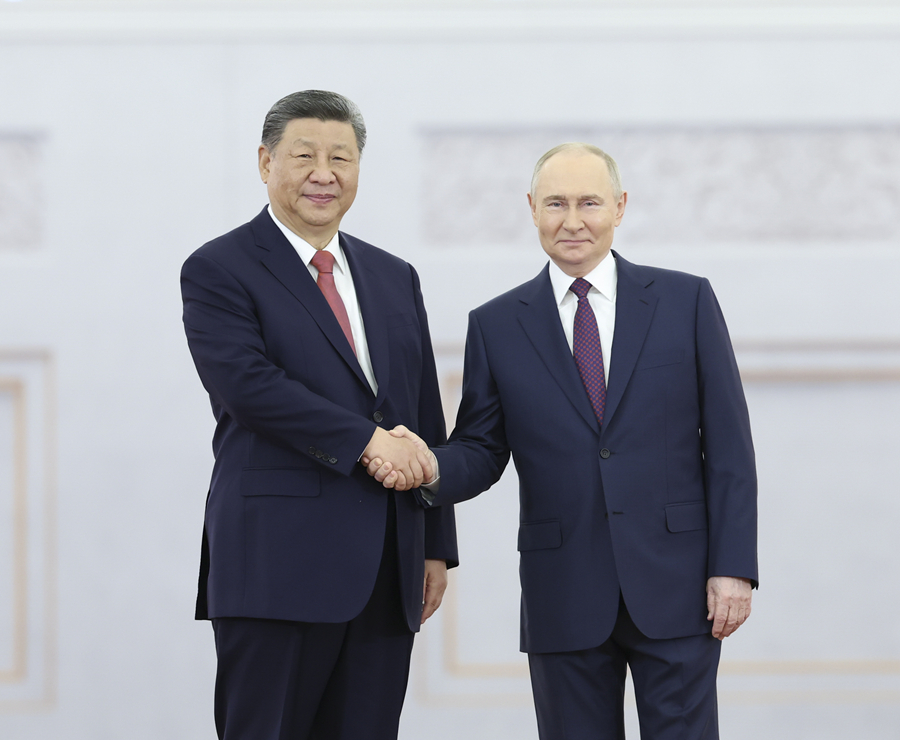 习近平同俄罗斯总统普京会谈(图2)