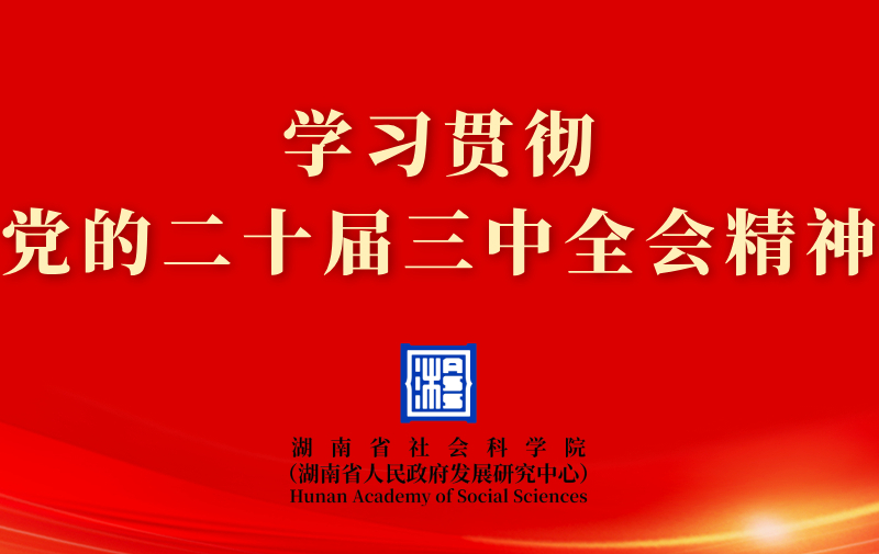 学习贯彻党的二十届三中全会精神